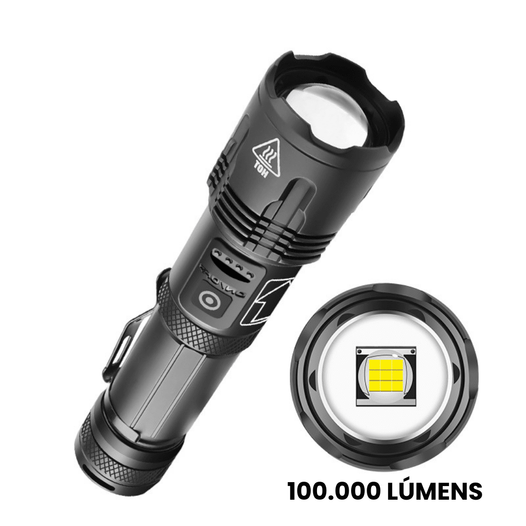 lanterna titanium, lanterna militar, lanterna mais forte do mundo, lanterna falcon, lanterna p90, lanterna potente
