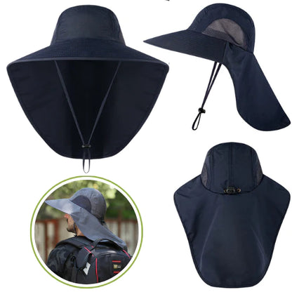 chapeu, chapeu com proteção solar, chapeu com viseira, chapeu proteção uv, chapeu impermeavel, Chapéu SolarHat Profissional Anti-UV UPF50+