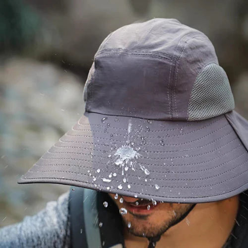 chapeu, chapeu com proteção solar, chapeu com viseira, chapeu proteção uv, chapeu impermeavel, Chapéu SolarHat Profissional Anti-UV UPF50+