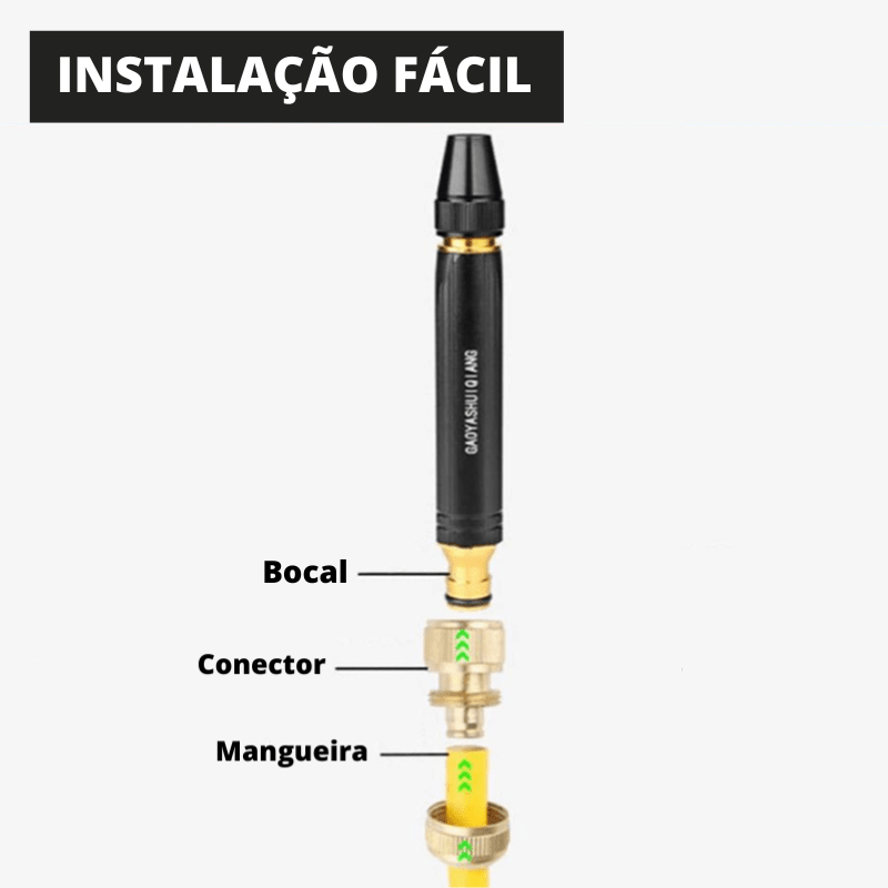 Bocal de Alta Pressão WaterPro™ Use Moderni 