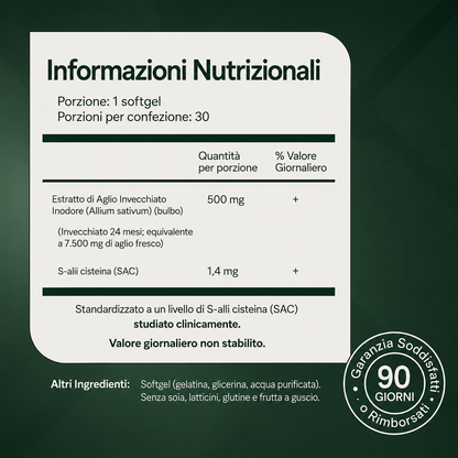 Estratto di Aglio Invecchiato