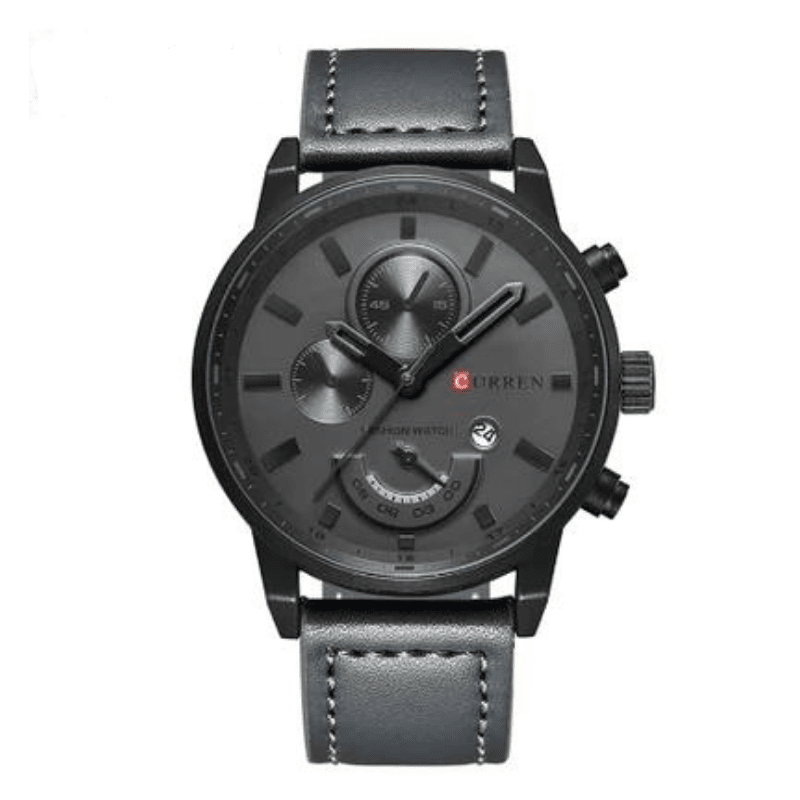Relógio Masculino Curren M3 FFOrder Preto 