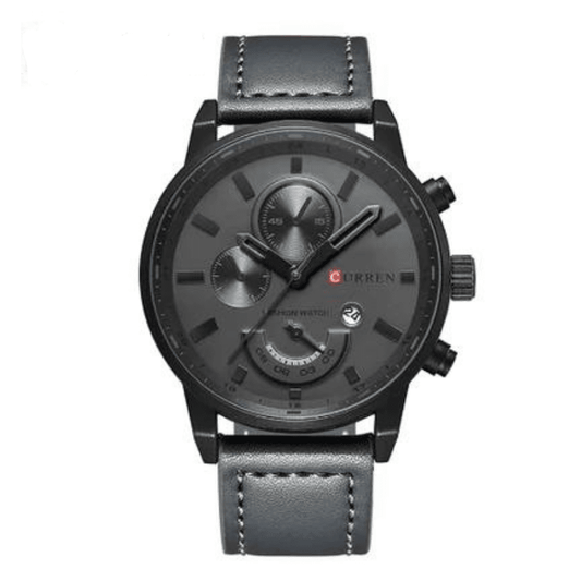 Relógio Masculino Curren M3 FFOrder Preto 