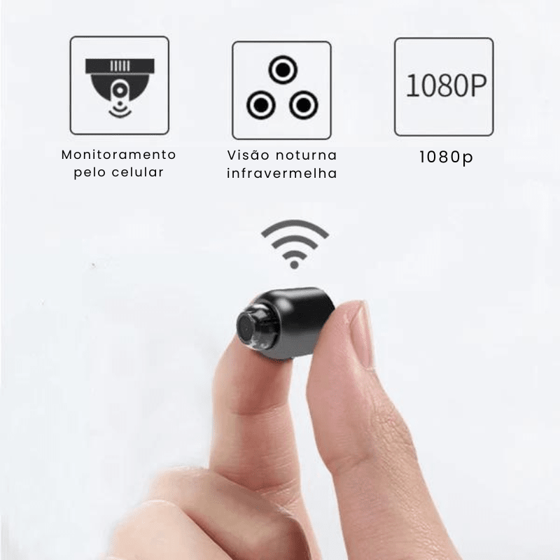 nano camera, mini camera, camera hd, camera de segurança, camera 4k