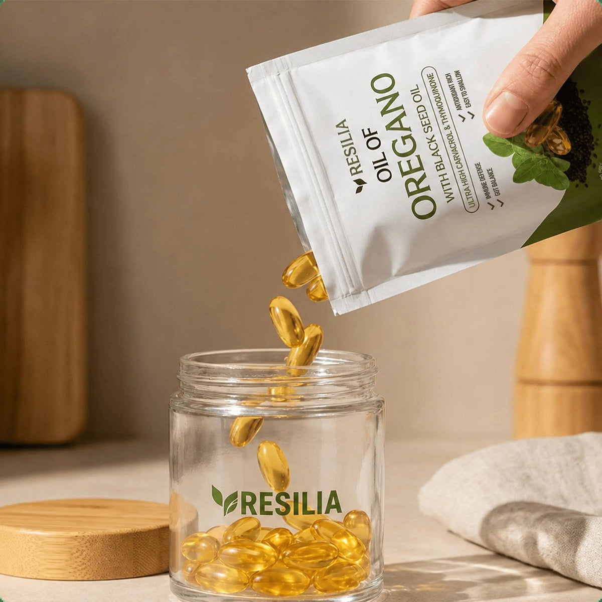 Resilia Olio di Origano Softgel