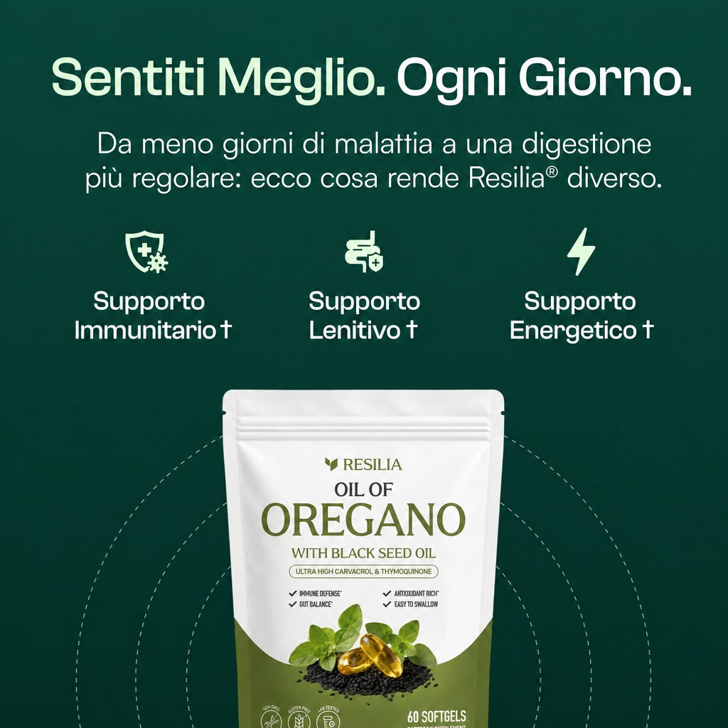 Resilia Olio di Origano Softgel
