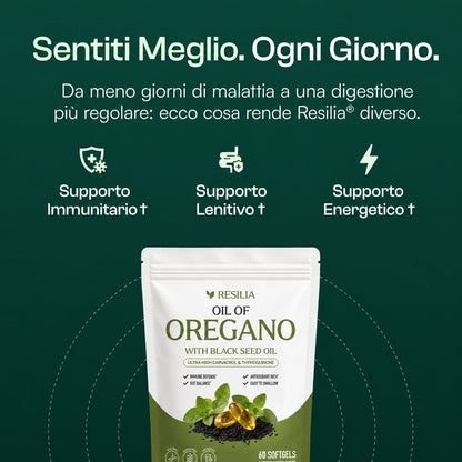 Resilia Olio di Origano Softgel