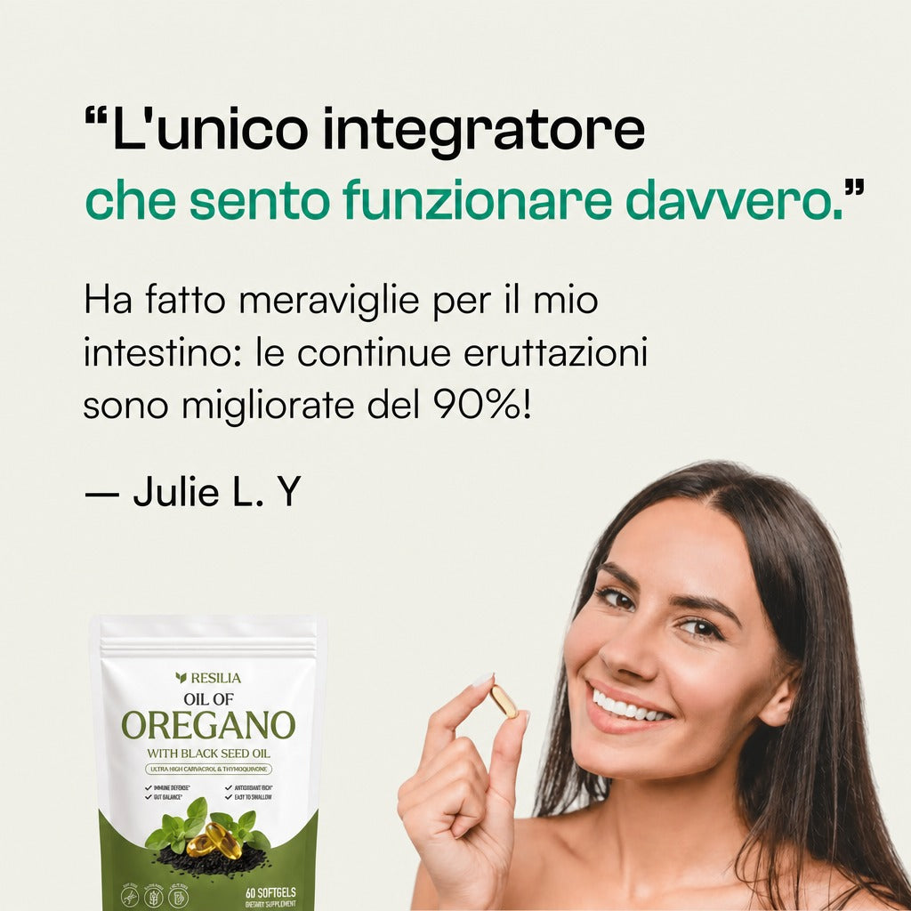 Resilia Olio di Origano Softgel