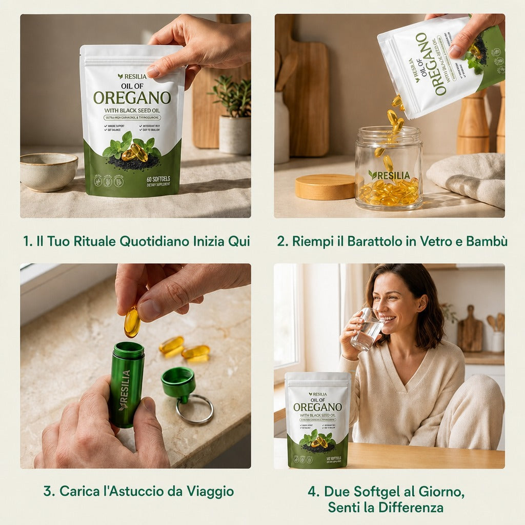 Resilia Olio di Origano Softgel