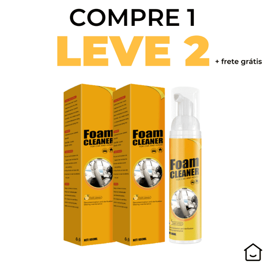 Spray de Espuma Mágica pra Limpeza Profunda Foam Cleaner™ + Brinde Exclusivo Use Moderni 