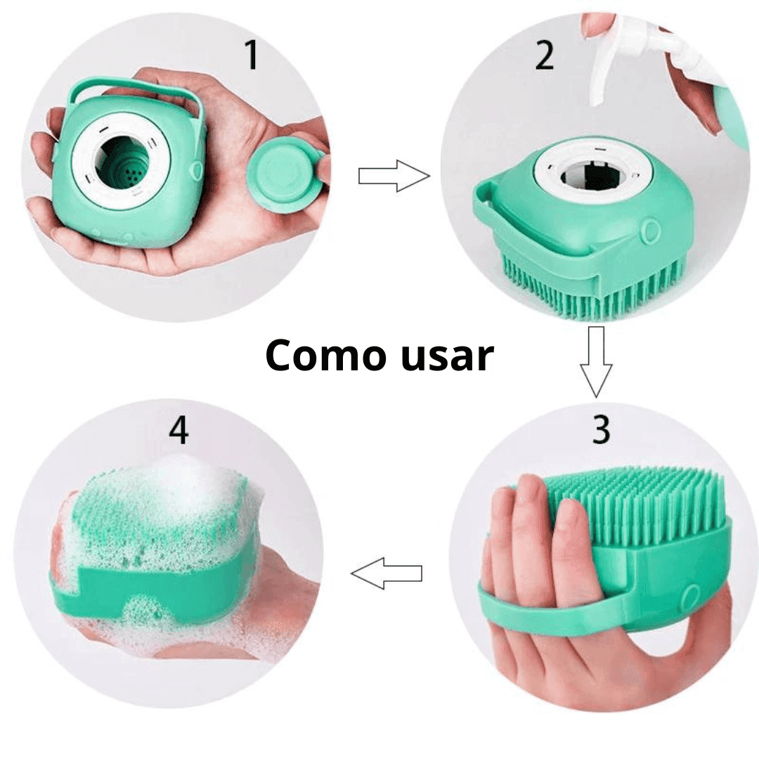 Escova Massageadora Para Pets - PetConfort UseModerni 