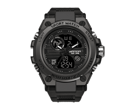 Relógio Masculino Styler Militar FFOrder Preto 