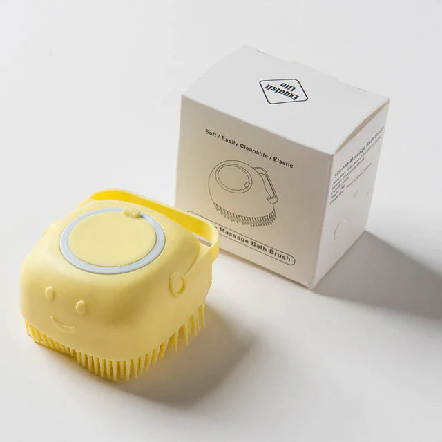 Escova Massageadora Para Pets - PetConfort UseModerni Rosa 