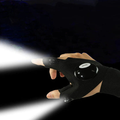 Luva de LED ProLight - A Melhor para Pescas, Trilhas UseModerni Lado Direito 