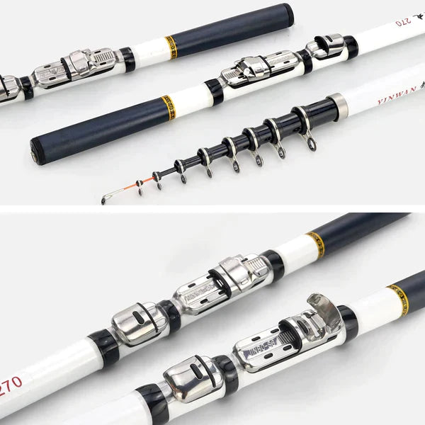 Kit Vara de Pesca 100% Carbono + Molinete Grátis Modernidade Shop 