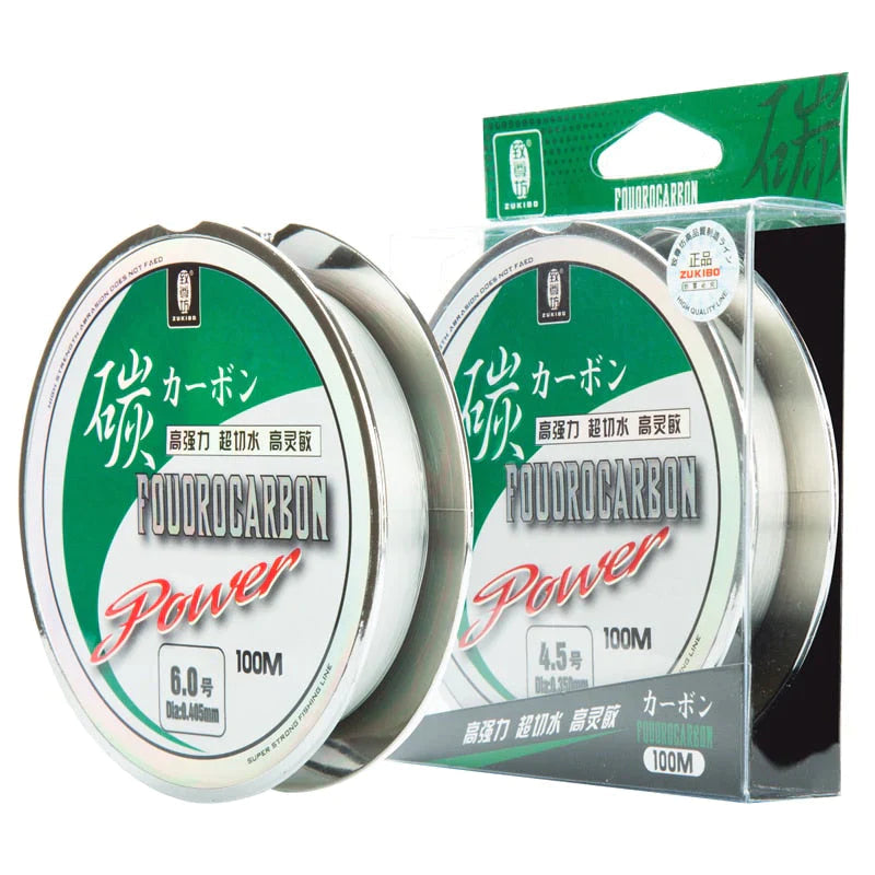 Linha Japonesa Invisível de Pesca Fluorcarbono Line UseModerni 