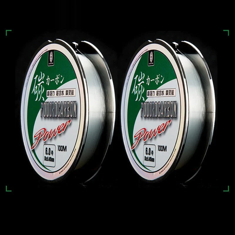 Linha Japonesa Invisível de Pesca Fluorcarbono Line UseModerni 