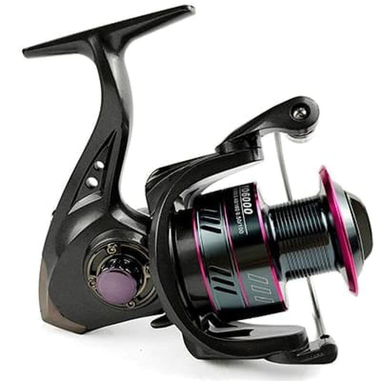 Molinete de Pesca Profissional Drag 12Kg e 13 Rolamentos Modernidade Shop 1000 Séries Grafite 
