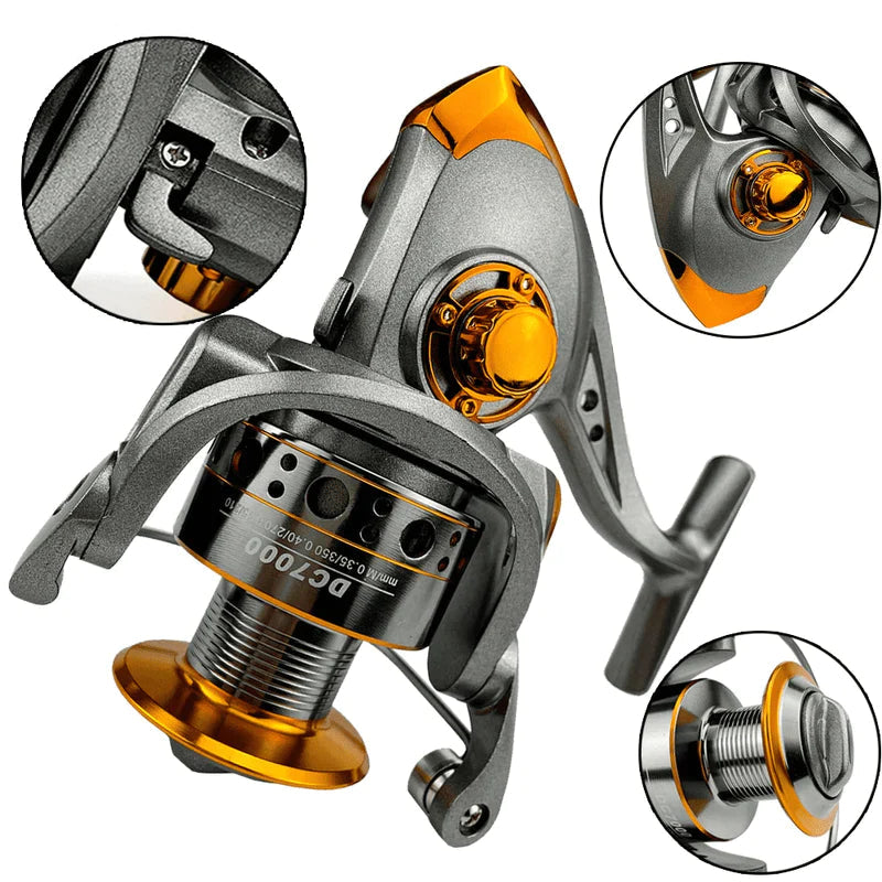 Molinete de Pesca Profissional Drag 12Kg e 13 Rolamentos Modernidade Shop 
