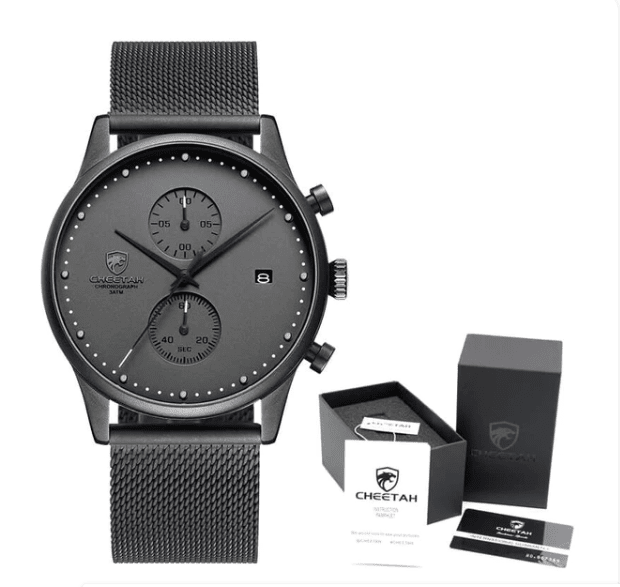 Relógio Masculino Esportivo FFOrder preto 
