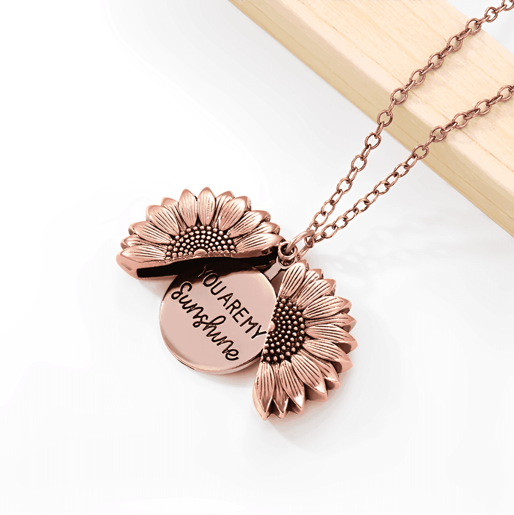colar você é meu raio de sol, colar girassol, colar de presente, colar de girassol, colar feminino