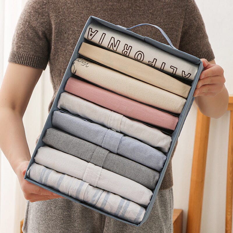 organizador de roupa, organizador de roupas dobrável, organizador de roupas plástico, organizador de guarda roupa, bolsa organizadora, Bolsa Organizadora de Roupas Utililar