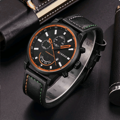 Relógio Masculino Curren M3 FFOrder 