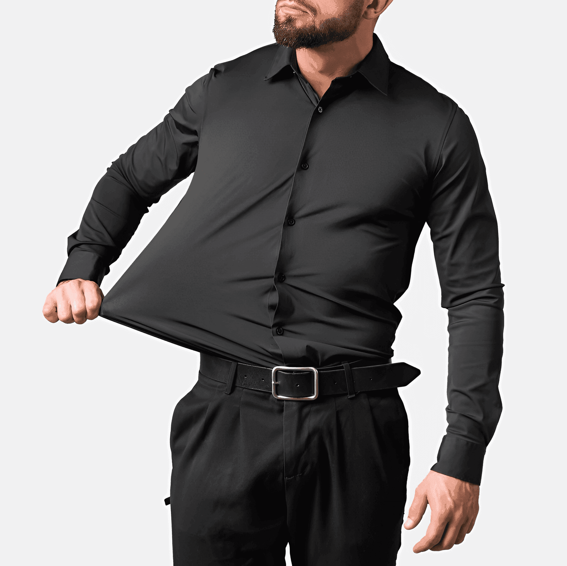 camisa social, camisa social masculina, camisa social preta, camisa social slim, camisa social elastano