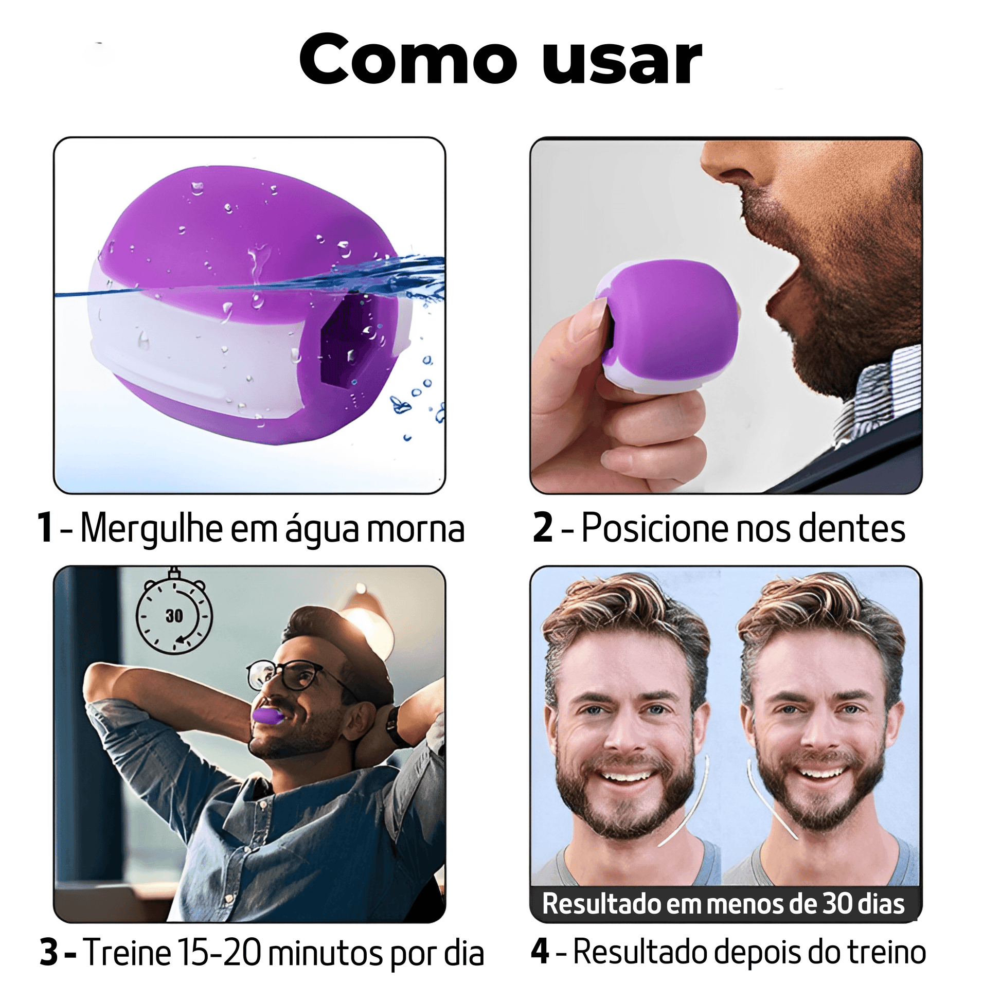 Harmonizador de Mandíbula® - Redefina seu Maxilar Modernidade Shop 