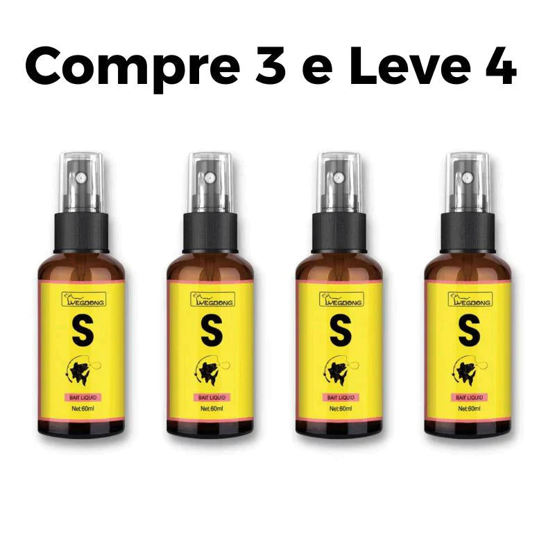 Isca Líquida Profissional Para Pesca - FishingPro® Modernidade Shop Compre 3 e Leve 4 
